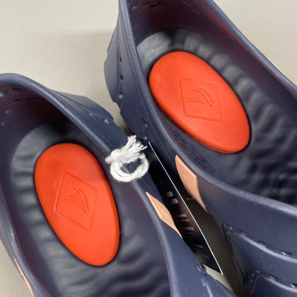 NEW Sperry Shoes Womens 8 blue water strider rubber slip on outdoor kayak boat - Picture 6 of 10